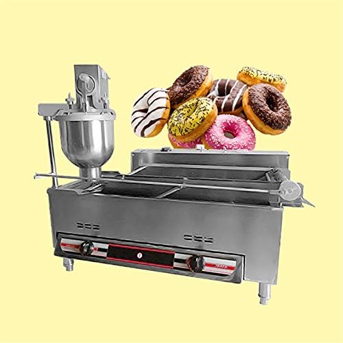 Máquina automática de fabricación de donas de calefacción eléctrica y de gas, máquina comercial para hacer donas automática, máquina automática para