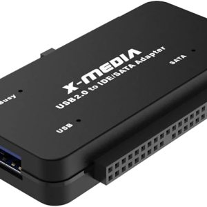 XM-UB2235S Convertidor de adaptador USB 2.0 a IDE SATA, lectoradaptador de disco duro externo – Compatible con unidad de disco duro HDDSSD de 2.53.5 XM-UB2235S Convertidor de adaptador USB 2.0 a IDE SATA, lectoradaptador de disco duro externo – Compatible con unidad de disco duro HDDSSD de 2.53.5