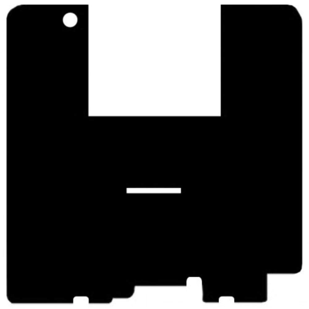 CR830974FM Compatible con John Deere Compatible con JD Tractor 3010 3020 4000 4010 4020 Tapete negro