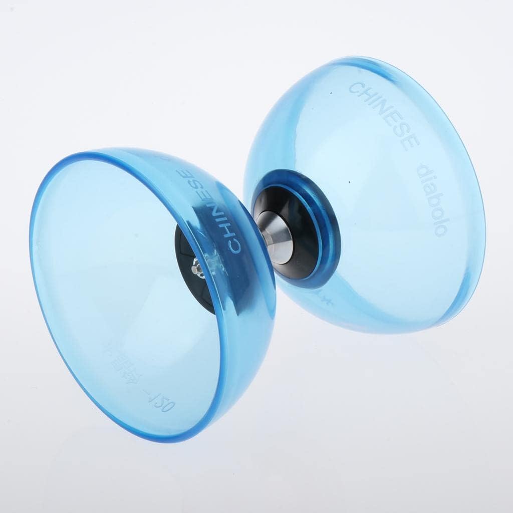 Newmind Diabolo WSticks Juego De Circo Tradicional Chino Yo Yo Malabarismo Juguete 4.7 in – Azul