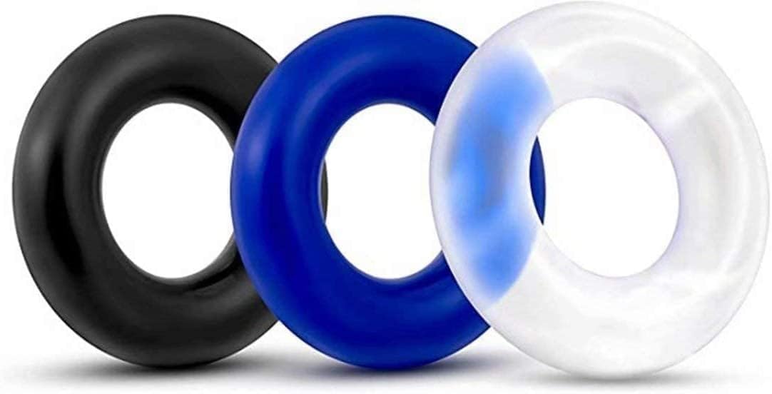 Newly – Anillo de silicona para pene masculino, anillo para pene masculino, para parejas, gafas de sol de bienestar sexual masculino
