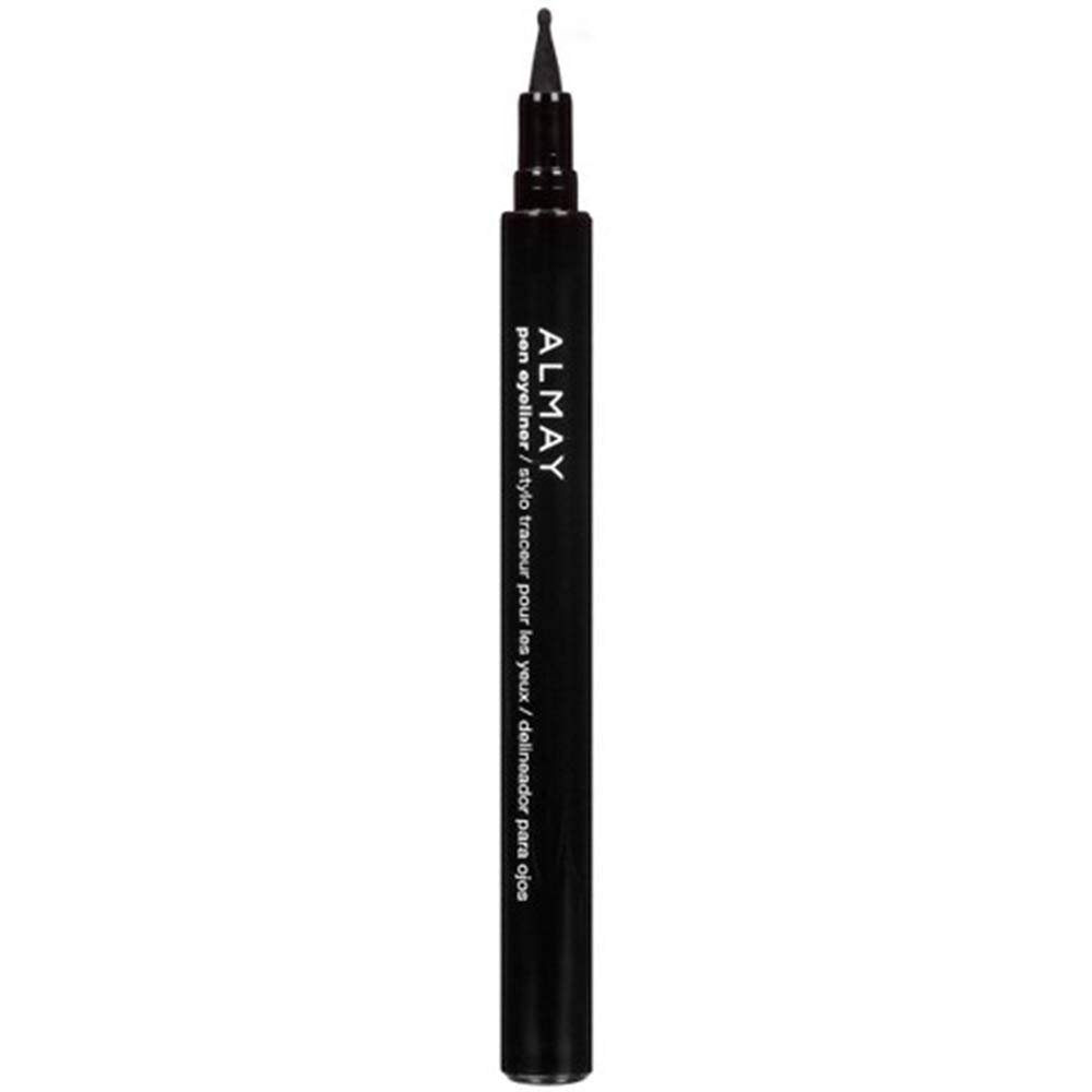 Almay Delineador de ojos con punta de bola, 208 negro (paquete de 2)