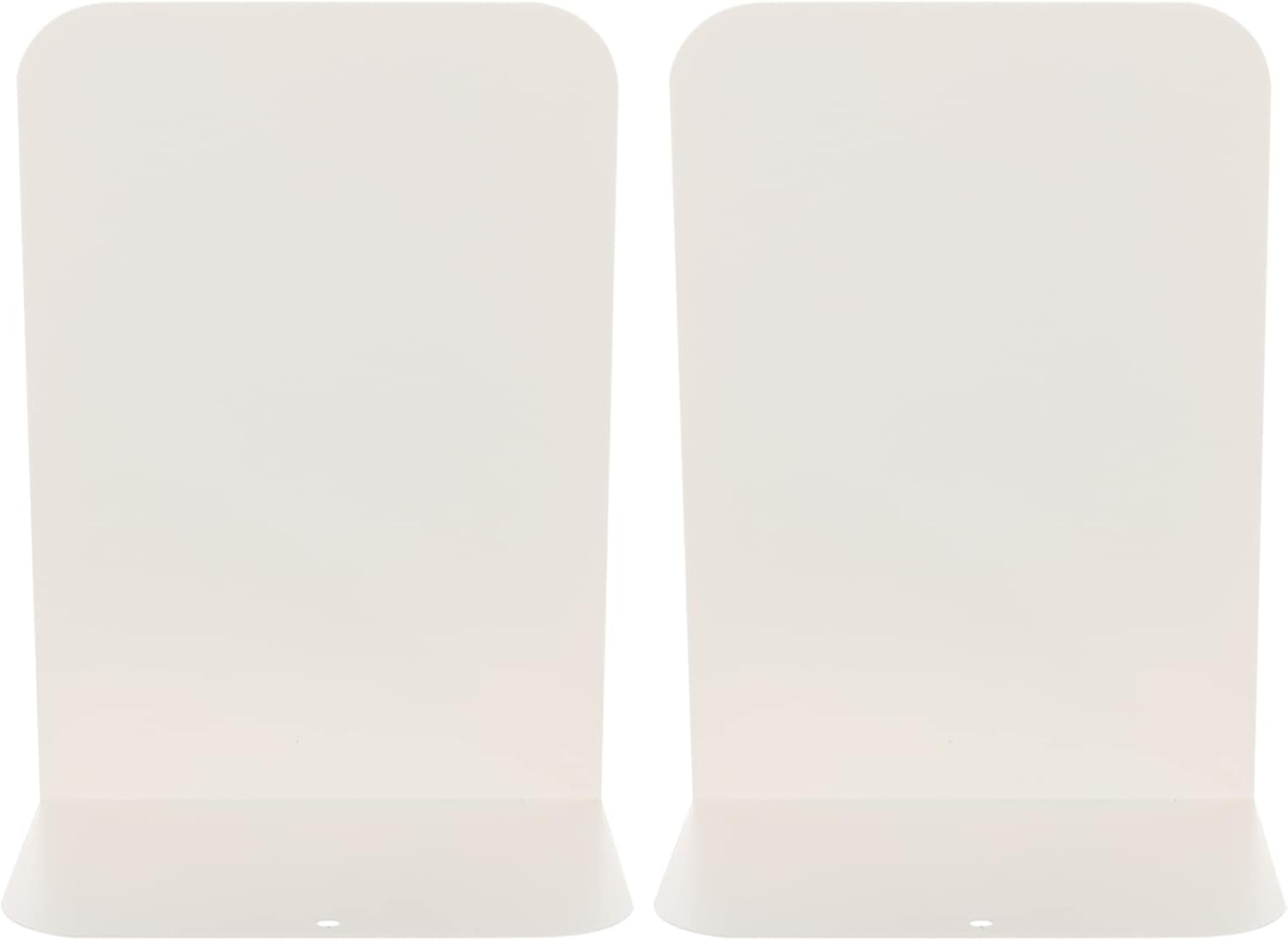 Homoyoyo Tapones para libros, 2 unidades, sujetalibros, sujetalibros, soportes de metal, estantería de oficina, moderno, extremos de libros, tapón