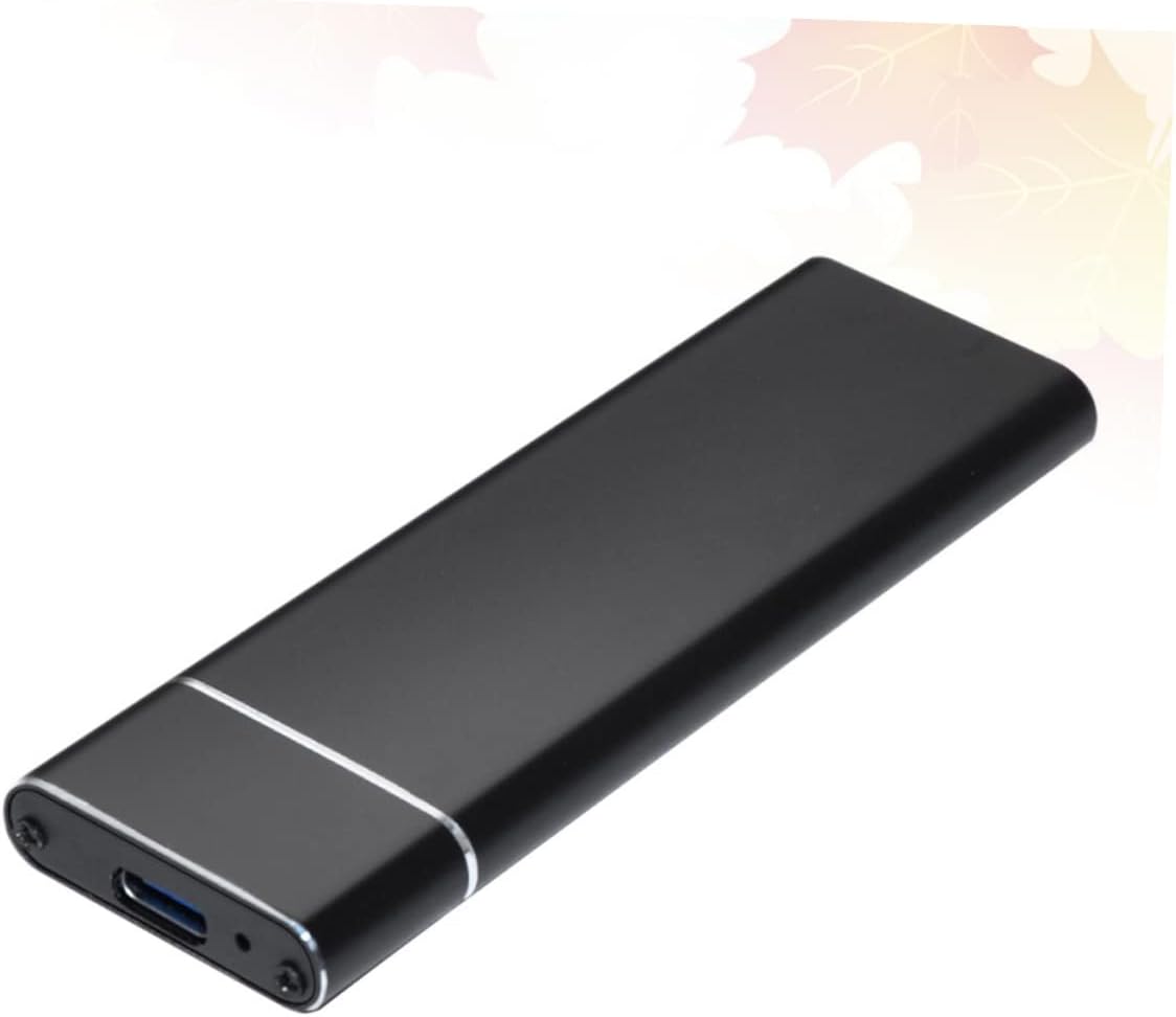 SOLUSTRE Hdd Case Hard Disk Case M.2 a Usb3.1 Tipo C Convertidor SSD Caja de disco duro Caja de disco duro Caja de disco duro Adaptador de caja de
