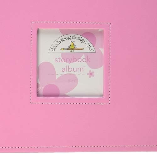Doodlebug Design Cupcake Storybook para álbum de álbumes de recortes, 8 x 8 pulgadas