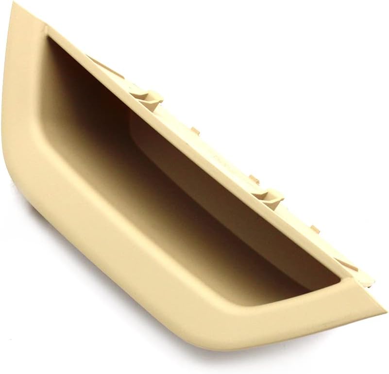 Cubierta de la manija del apoyabrazos delantero izquierdo beige del panel de la manija de la puerta del conductor del reemplazo para BMW X3 X4 F25