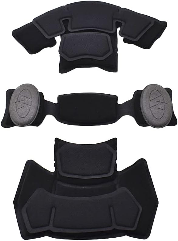 Almohadillas internas de espuma viscoelástica para casco táctico Airsoft Kit de relleno de casco de repuesto para casco de repuesto para casco de