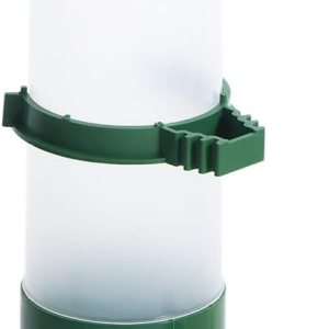 1 bebedor de agua para pájaros, comedero de plástico para pájaros, dispensador automático de alimentos para loros Budgie (M-bebedor) 1 bebedor de agua para pájaros, comedero de plástico para pájaros, dispensador automático de alimentos para loros Budgie (M-bebedor)