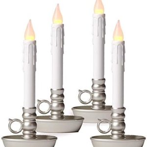 Conjunto de 4 baterías, luces de vela que funcionan con la luz de la ventana ledes inalámbrica, con auto temporizador. Conjunto de 4 baterías, luces de vela que funcionan con la luz de la ventana ledes inalámbrica, con auto temporizador.