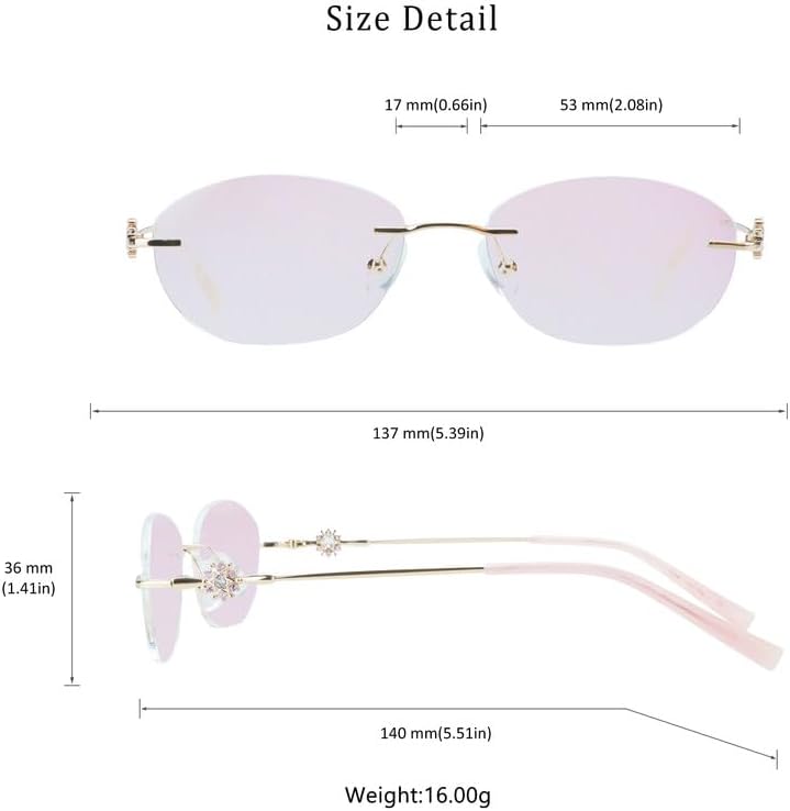 LifeArt Blue Light Blocking Reading Glasses, Reduce Eyestrain, Stylish for Men and Women