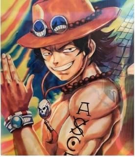 Pósteres de anime 3D Luffy Triple Transición para decoración de pared, juego de 3 imágenes únicas en 1 póster