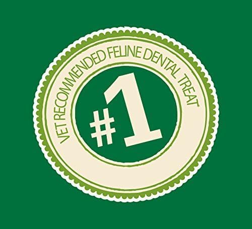 Paquete variado (3) Greenies Natural Dental Care – Golosinas para gatos (atún, salmón, pollo), tamaño mega (4.6 onzas cada uno, 13.8 onzas en total)