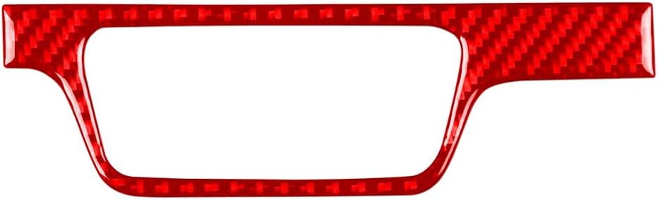Lirun – Cubierta de fibra de carbono para interruptor de faros delanteros de automóvil, accesorios interiores para Kia Forte Cerato K3 2019 2020