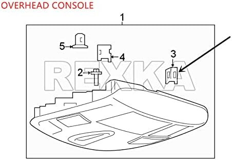 Rexka 30 piezas de consola central, radio, DVD, panel de salpicadero, clip de bisel, retenedor compatible con Ford Mercury Mustang Edge Escape