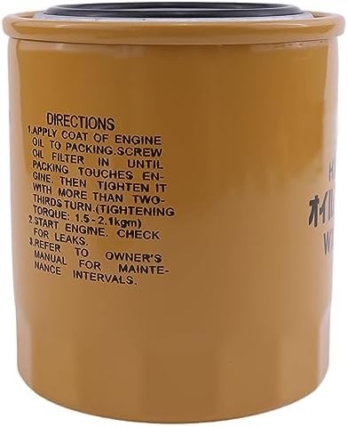 LSSOCH Filtro de aceite hidráulico HHK72-14080 compatible con Kubt RTV900 RTV1100 RTV1100MCW RTV1140CPX RTV500G RTV900G6 RTV900MG RTV900MW RTV900SW