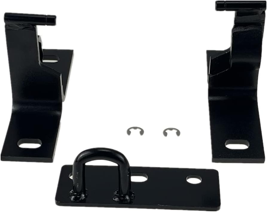 Soportes de asiento trasero y accesorios compatibles con Jeep Wrangler YJ CJ7 1987-1995 Fold and Tumble