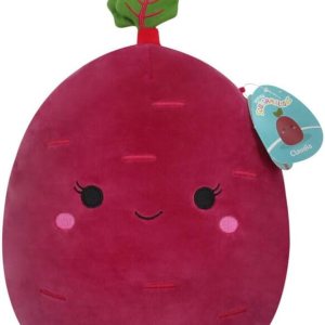Squishmallows Official Kellytoy 5 Inch Squishy Soft Plush Toy Animal (Claudia The Beetroot) Squishmallows Official Kellytoy 5 Inch Squishy Soft Plush Toy Animal (Claudia The Beetroot)