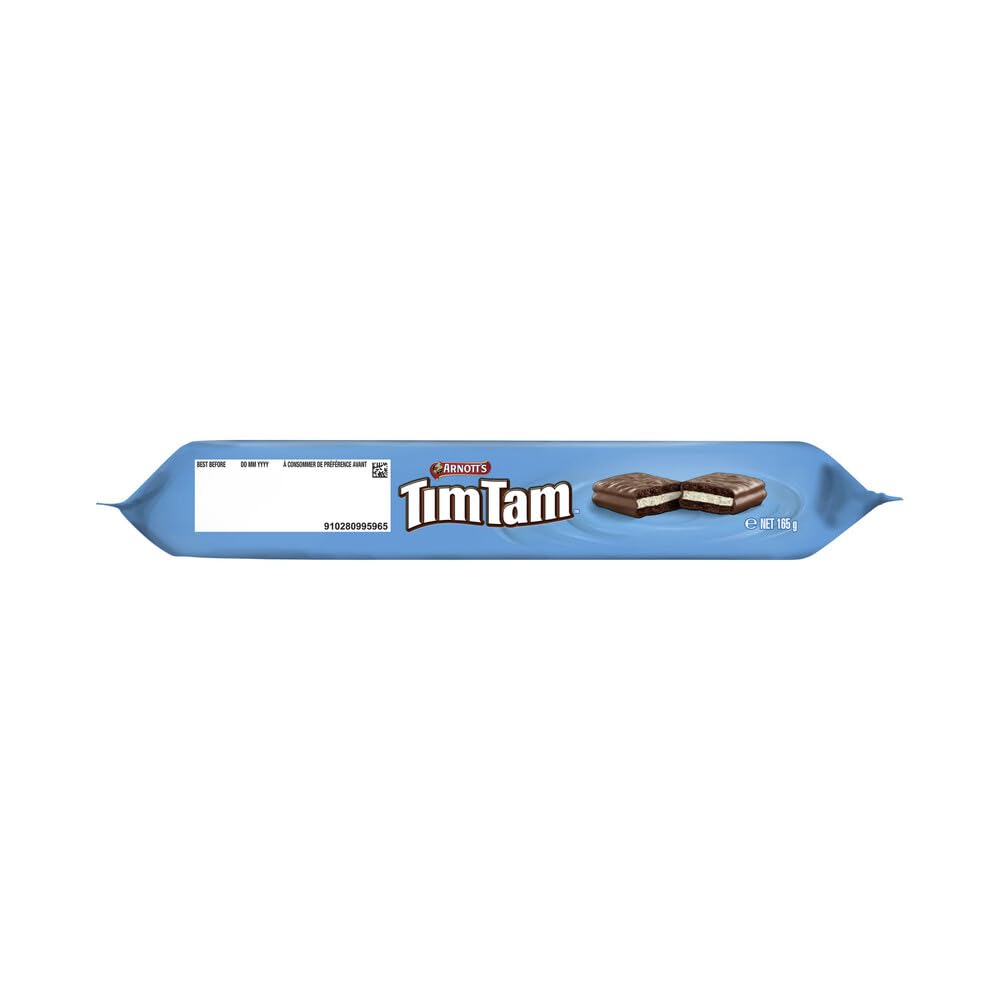 Galletas de chocolate Tim Tam Crema de coco  5.82 oz – Hecho en Australia
