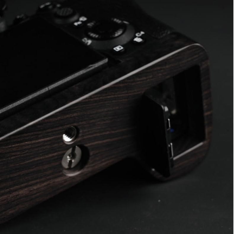 Protector de madera de madera para Sony A7M4 Alpha 7M4 7S3 ILCE-7M4 A7S3 A7S3 ILCE-7M4 A7S3 ILCE-7S3 A1