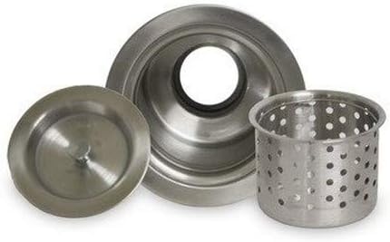 Nantucket Sinks NS35CD – Drenaje de colador de lujo de 3.5 pulgadas, acero inoxidable