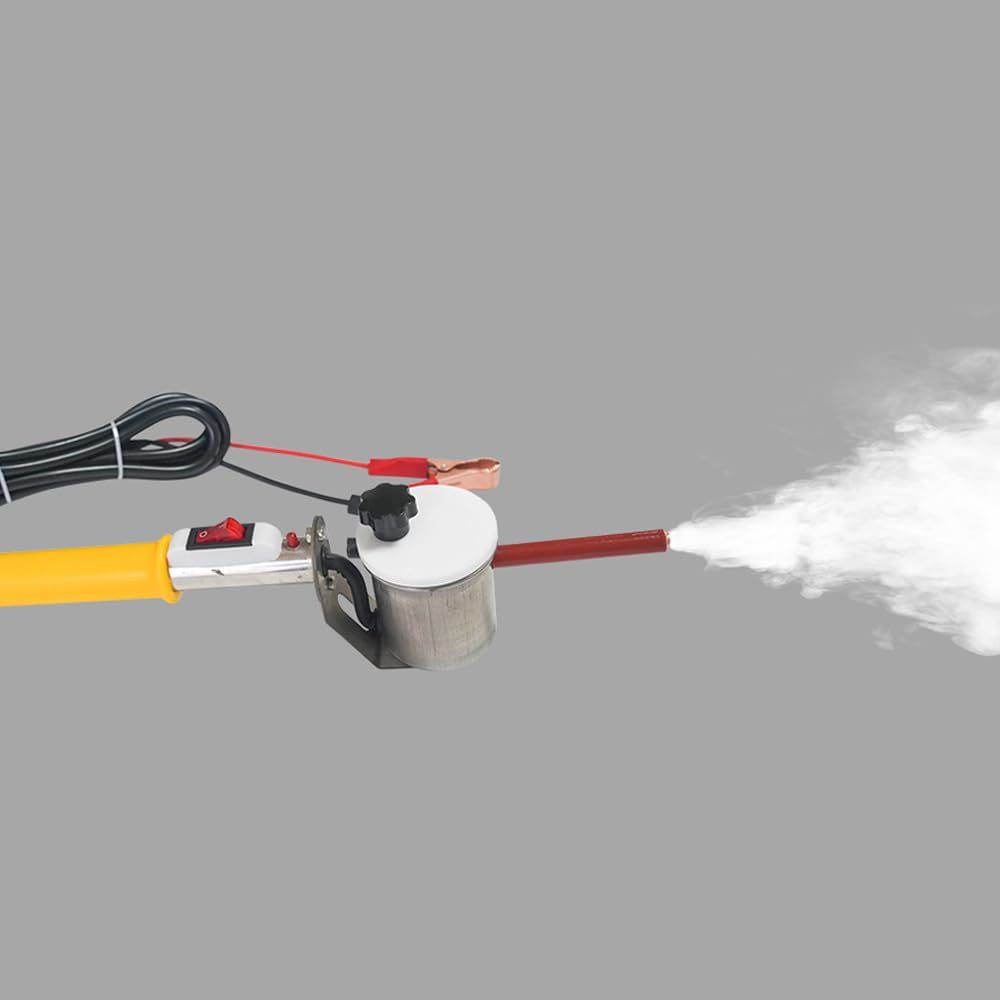 Vaporizador de ácido oxálico, ácido oxálico atomizando equipo de apicultura para el tratamiento de ácaros de la colmena para abejas 12V 180W