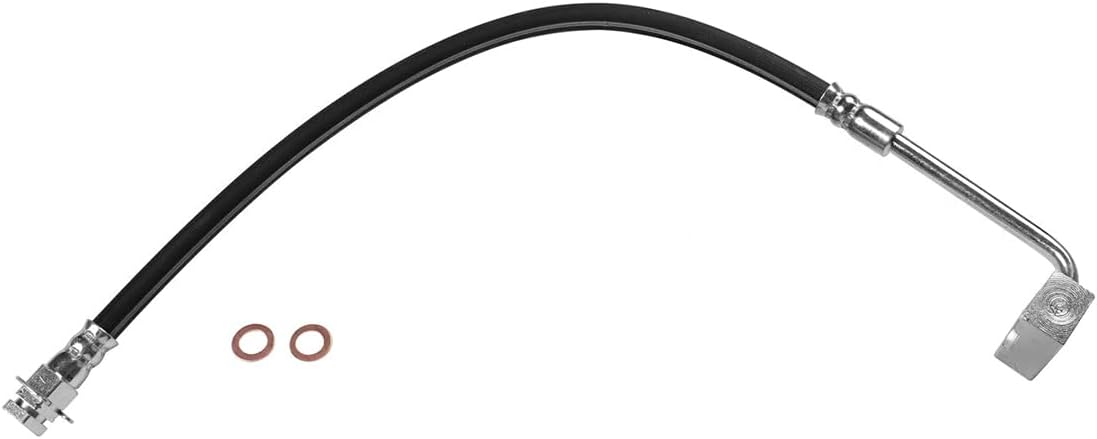 2 piezas de manguera hidráulica de freno delantero para Ford F-250 1990 1991 1992 1993 1994 compatible con Ford F-350 1990 1991 1992 1993 1994