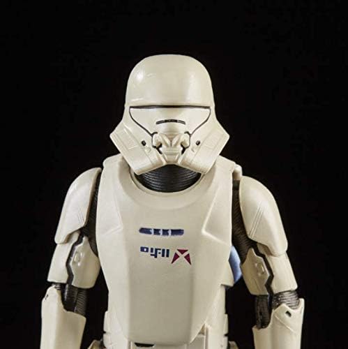 Star Wars The Rise of Skywalker Black Series First Order Jet Trooper – Figura de acción exclusiva grafito carbonizado, metálico