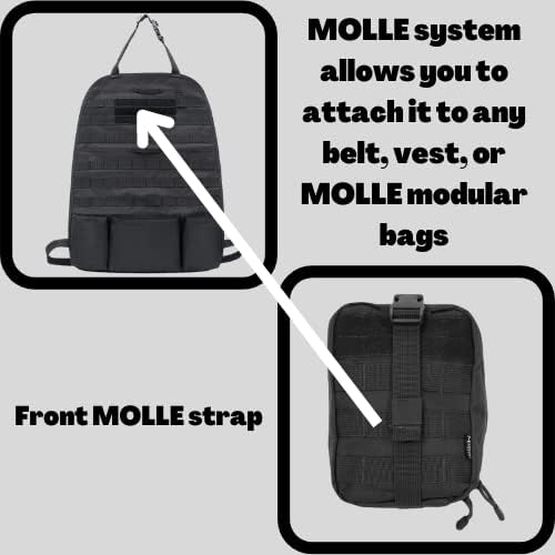 Molle Tactical Rip Away IFAK bolsa de estilo militar, equipo médico de primeros auxilios, resistente al agua