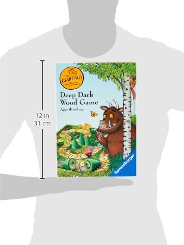 Ravensburger The Gruffalo – Juego de mesa de madera oscura profunda para niños de 3 años en adelante, juguete Gruffalo