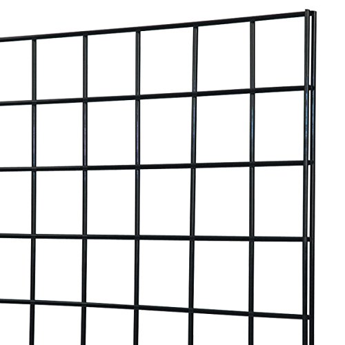 #1900B (caja de 2) Panel de rejilla para exhibición al por menor – Rejilla metálica perfecta para cualquier exhibición minorista, 2 pies x 6 pies, 2