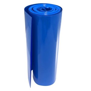 Tubo termorretráctil de PVC de 5.9 pulgadas de ancho plano para baterías de litio 18650 21700, paquetes de baterías de bricolaje, longitud azul, 9.9 Tubo termorretráctil de PVC de 5.9 pulgadas de ancho plano para baterías de litio 18650 21700, paquetes de baterías de bricolaje, longitud azul, 9.9