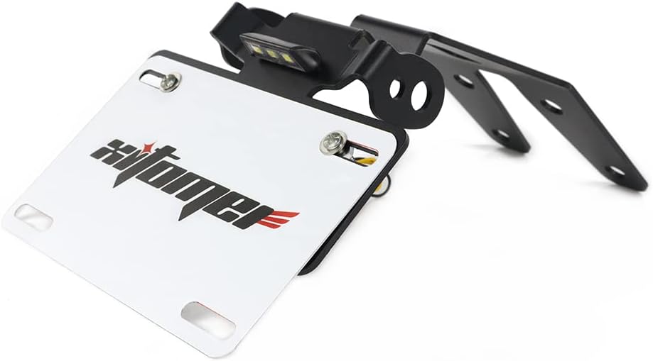 Xitomer Eliminador de guardabarros apto para GSX-S1000 GT 2022-2023, con luz LED, compatible con señal de giro OEMStock