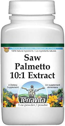 TerraVita Saw Palmetto 101 Extracto en polvo (1 oz, ZIN 420570) – Paquete de 2