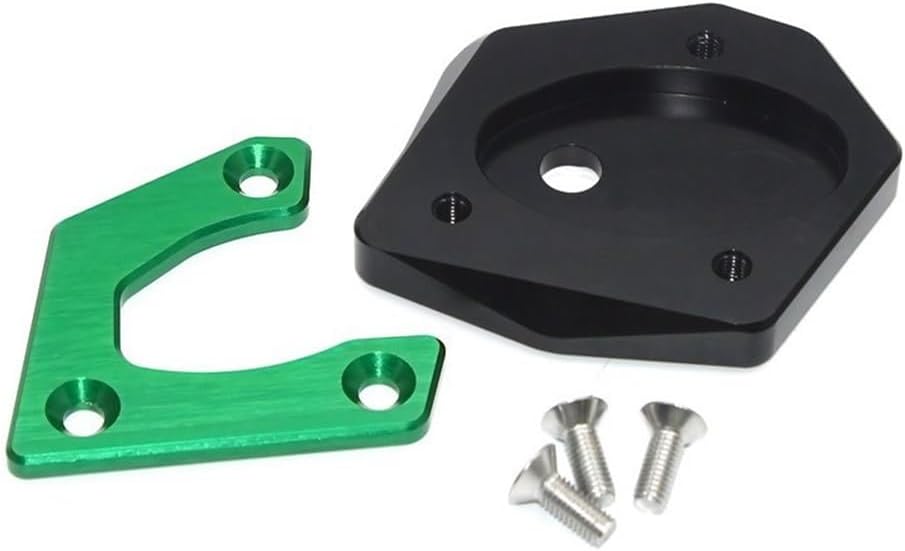 Motorcycle Side Bracket for Ka&was&AKI Z650 Z900 Z900RS 2017-2023 Motorcycle CNC Kickstand Foot Enlarger Side Stand Extension Pad Support Plate