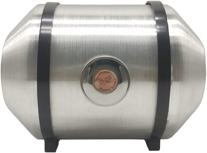 JSD AUTO PARTS tanque de combustiblegas 4 galones 10″x14″ Salida central 14″ NPT