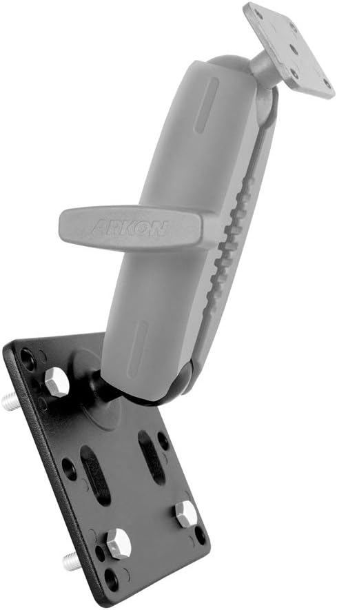 ARKON Mounts VESA 75  VESA 100 a 1.496 in (1.5 pulgadas) Placa adaptadora de bola
