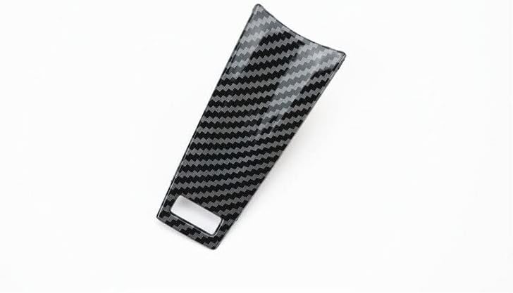 Cakievro Para BMW Serie 3 G20 2020-2022 Cubierta interior del volante de fibra de carbono patrón ABS volante marco decorativo