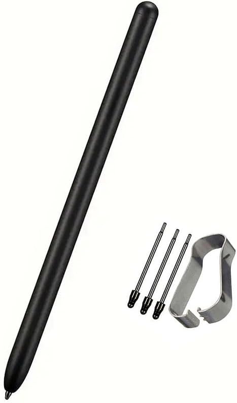 Repuesto S Pen Fold Edition compatible con Samsung Galaxy Z Fold 3, Fold 4 Touch Stylus s Pen reemplazo con puntaspuntas negro (edición plegable)