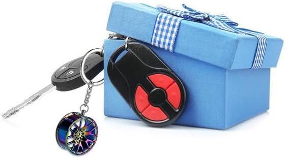 ZORZA 6 piezas de automóvil Cool Llaveros de metal Llavero de coche Mini Llavero de hombre Turbo Llavero 6 Estilos Auto Part Modelo Metal Llavero