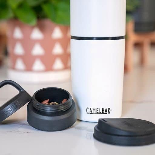 CamelBak Botella de agua y taza de viaje MultiBev – Acero inoxidable aislado