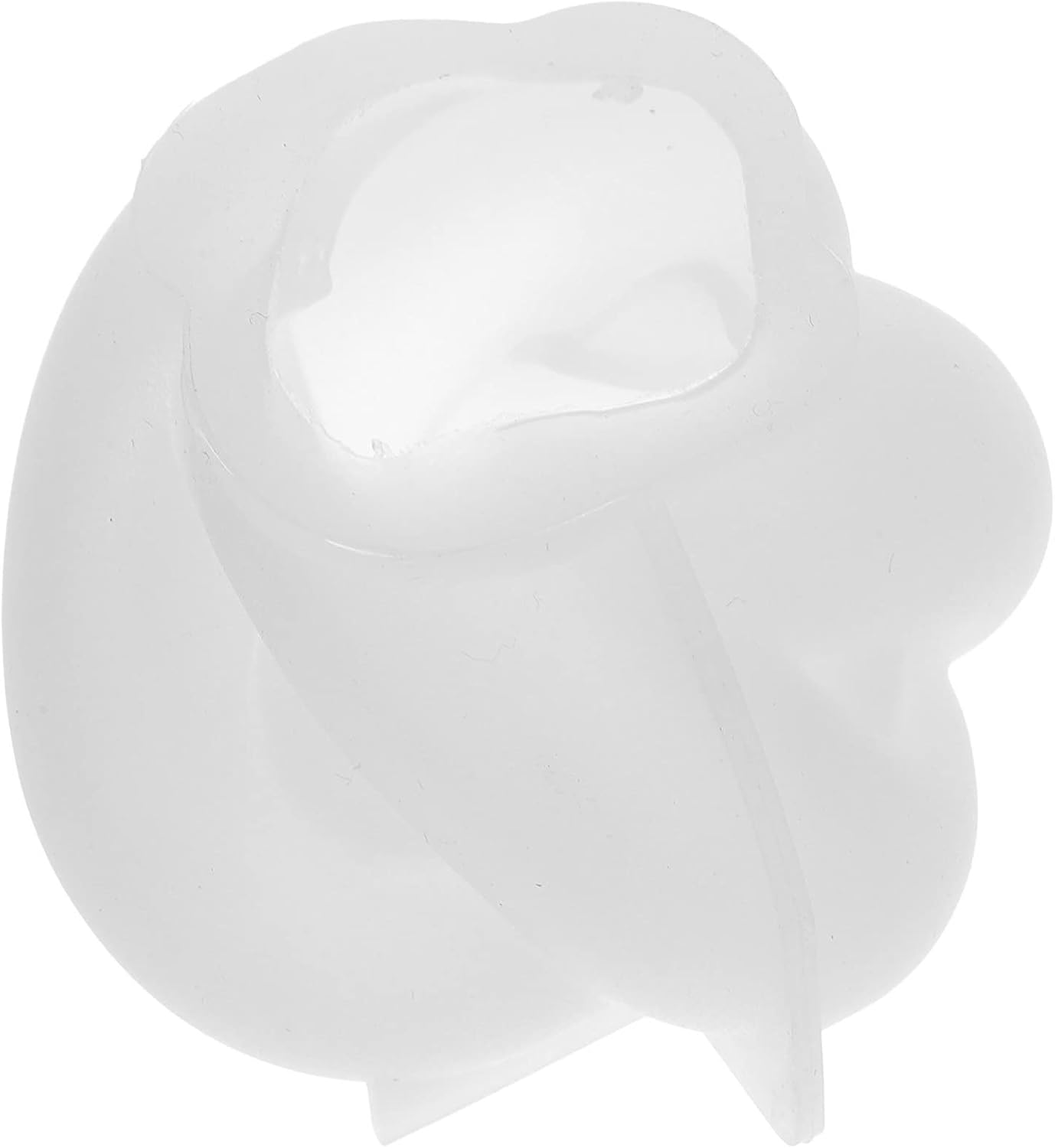 TEHAUX Moldes de silicona para velas de silicona, moldes de silicona para gelatinas, moldes de silicona para gelatinas, jabón hecho a mano, 2 uds