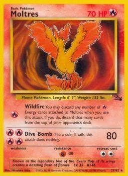 Pokemon – Moltres (27) – Fósil