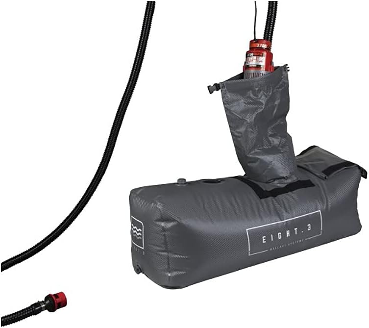 RONIX Eight.3 Telescopio Trapezoide Tarpaulin Costuras Soldadas Bolsa de lastre con Cierre Roll-Top