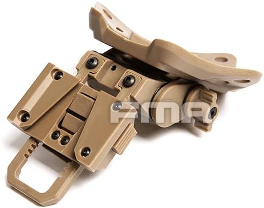 FMA Airsoft Paintball GPNVG18 Gafas de visión nocturna no funcionales, modelo táctico de caza Cosplay maniquí NVG L4G19 Casco Shroud Mount Plastic