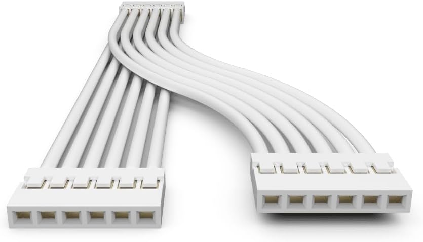 Litcessory Divisor compatible con tiras de luz Nanoleaf Essentials (paquete de 2, blanco)