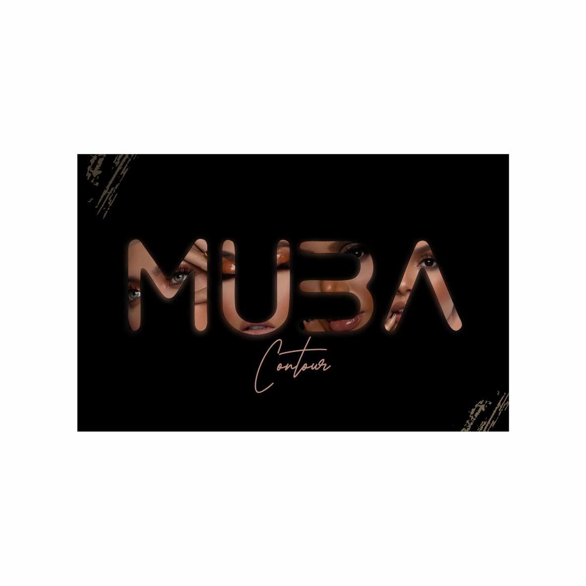 MUBA COSMETICS “Universal” Kit de maquillaje facial de paleta de contorno  Polvo de contorno, paleta facial  Kit de contorno con 6 tonos diferentes