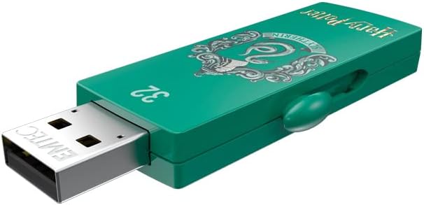 EMTEC Harry Potter M730 – Unidad flash USB 2.0 de 32 GB -Slytherin y Hogwarts Duo Pack (ECMMD32GM730HP02P2)