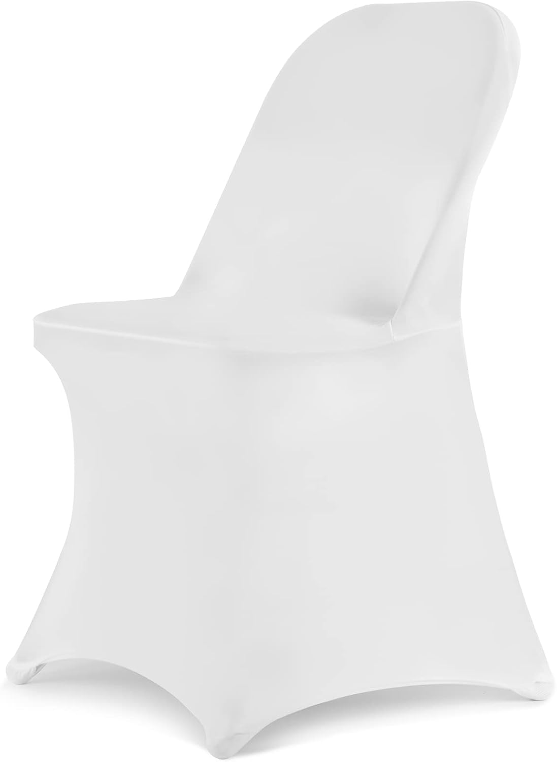 HAINARverS Fundas plegables para sillas, 100 unidades, protector universal de elastano elástico para bodas, fiestas, banquetes, celebraciones