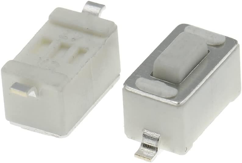 GALSOR Micro Switch 1000PCSLOT 3 * 6 * 4.3 mm 2pin SMD Tact Switch Push Button Touch Micro Switch 3x6x4.3mm White Button