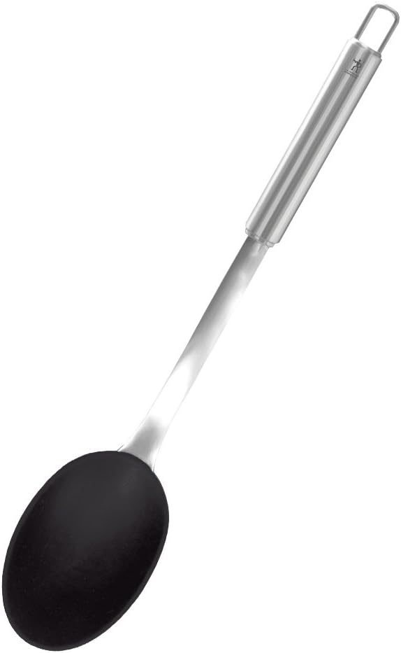 HENCKELS Cuchara de servir, acero inoxidable, silicona